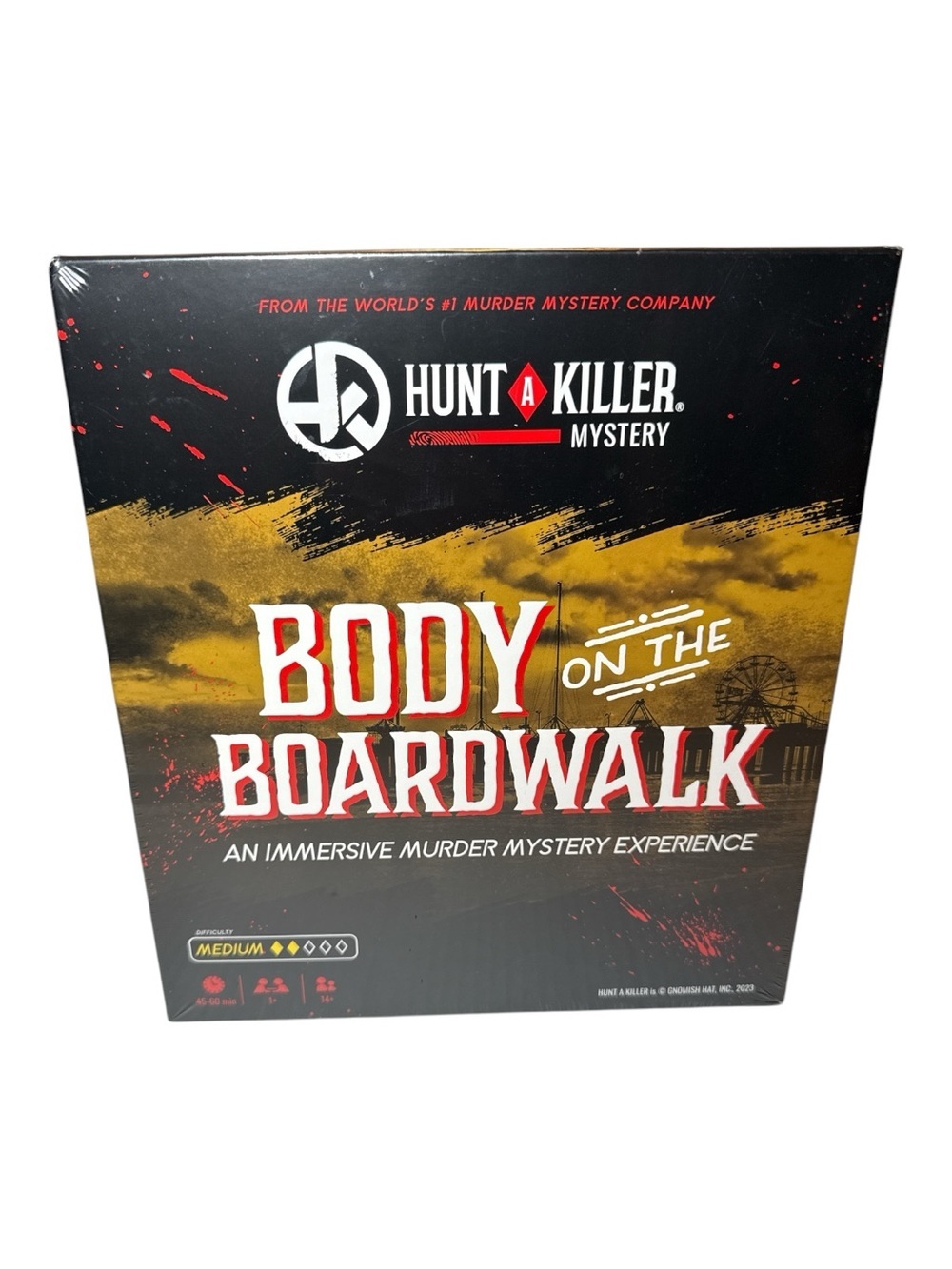 NEW! Hunt A Killer "Body on the Boardwalk" Murder Mystery Board Game